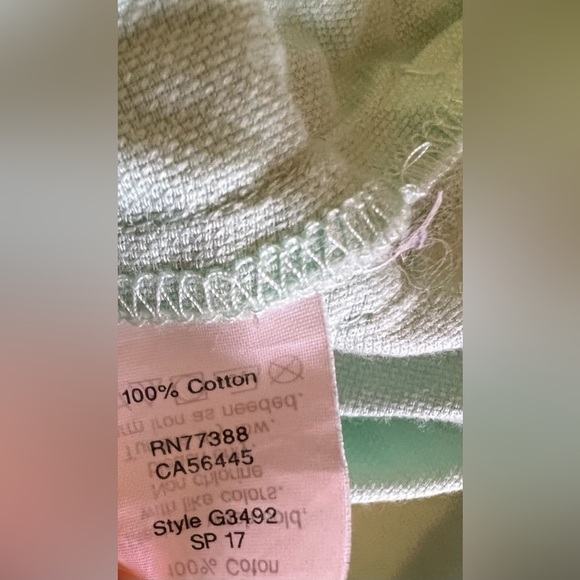 J.Crew Women's J.Crew short sleeve top fabric blouse light blue mint pullover - Picture 10 of 15